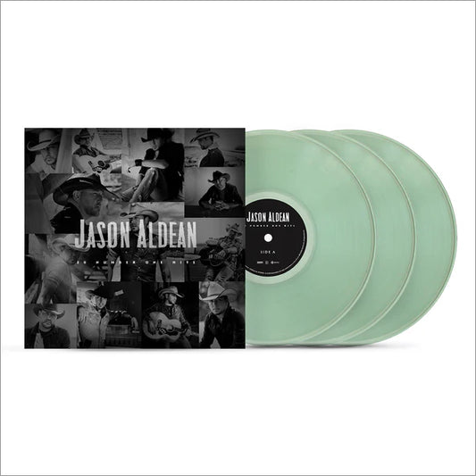 Jason Aldean ‎– 30 Number One Hits - Coke Bottle Clear Vinyl - 3XLP