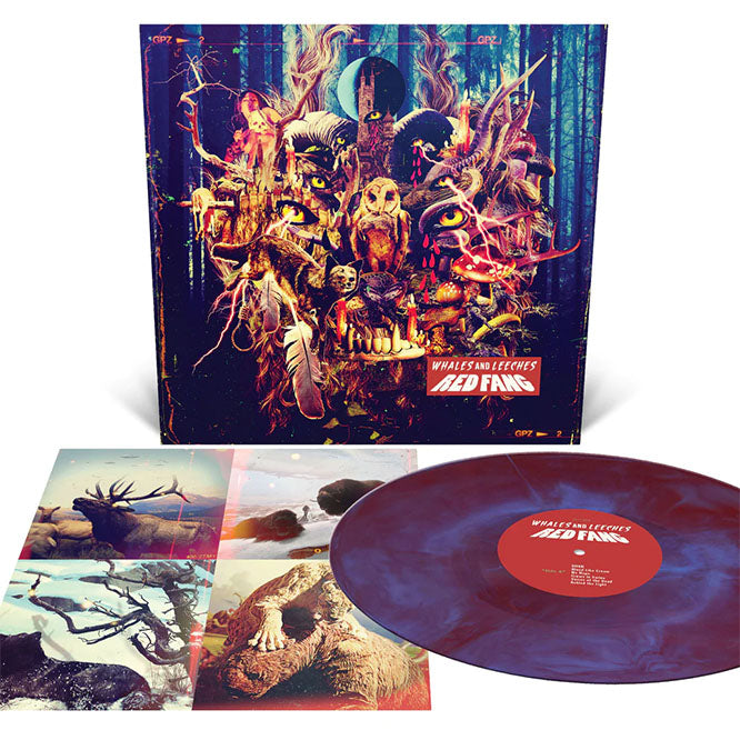 Red Fang - Whales & Leeches  - Custom Galaxy Merge Vinyl - LP