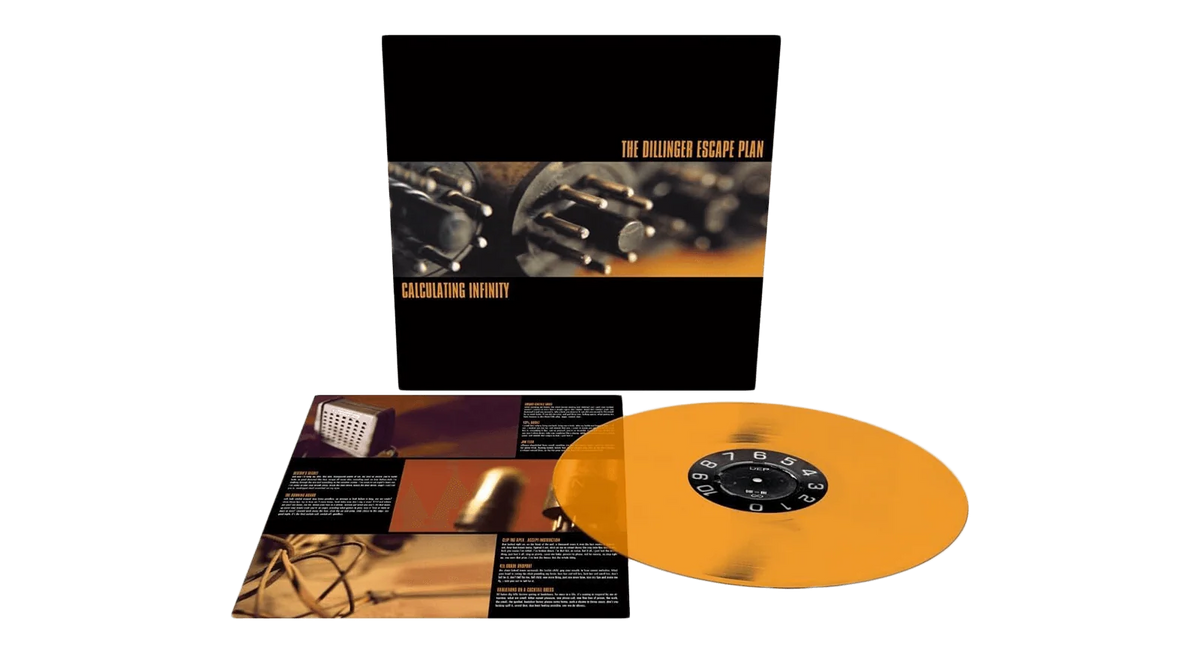 Dillinger Escape Plan - Calculating Infinity - Clear Orange BVinyl - LP