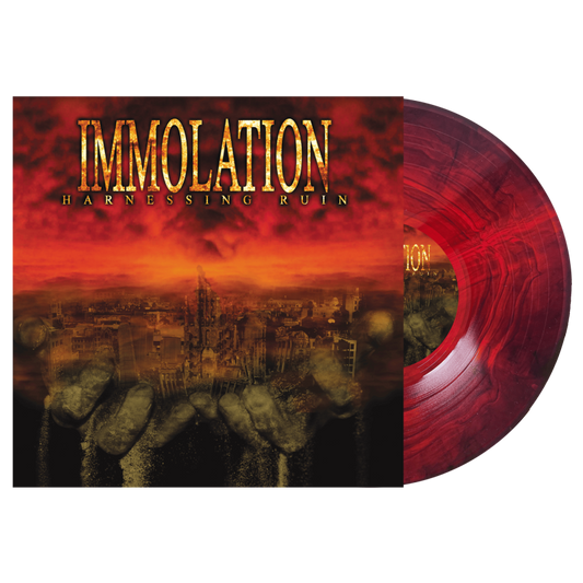 Immolation - Harnessing Ruin  - Red Marble -   LP