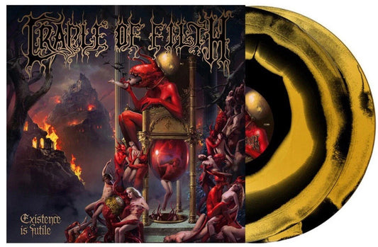 Cradle Of Filth – Existence Is Futile - Limited Edition Red Gold Black Corona  - 2XLP