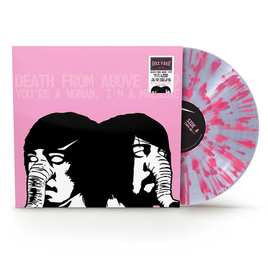 Death From Above 1979 – You're A Woman, I'm A Machine - Pink Splatter - LP