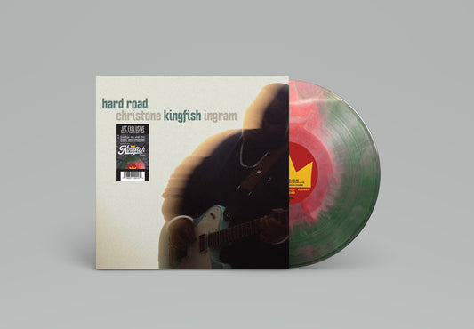 Christone Kingfish Ingram – Hard Road - Green n Pink Splash  - LP
