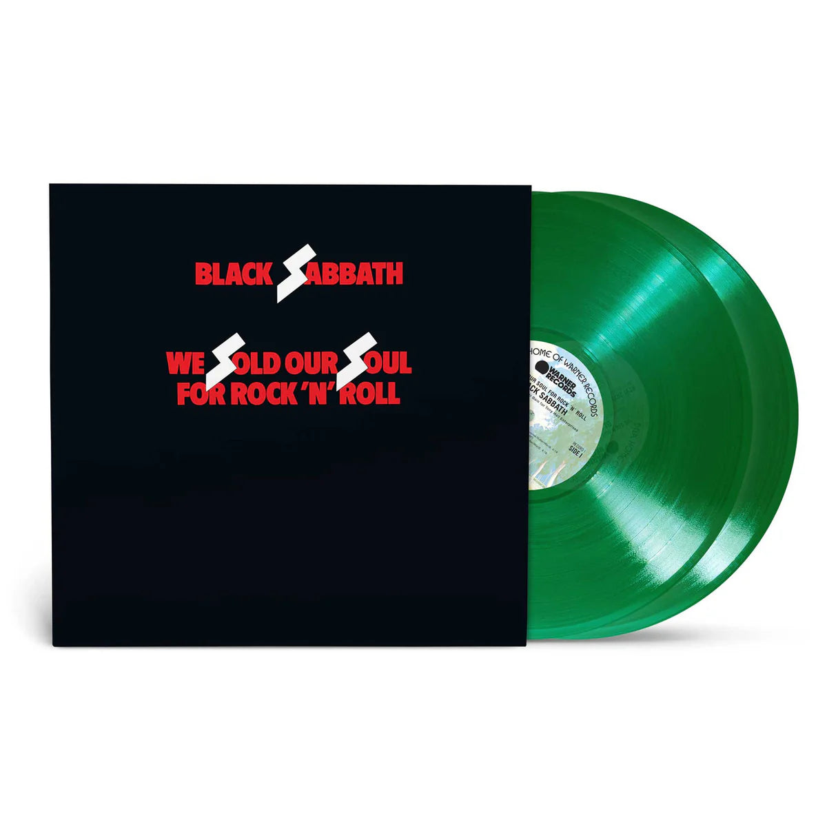 Black Sabbath – We Sold Our Soul For Rock 'N' Roll - Translucent Green Vinyl - 2XLP