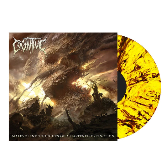 Cognitive - Malevolent Thoughts Of A Hastened Extinction - Yellow n Black - LP