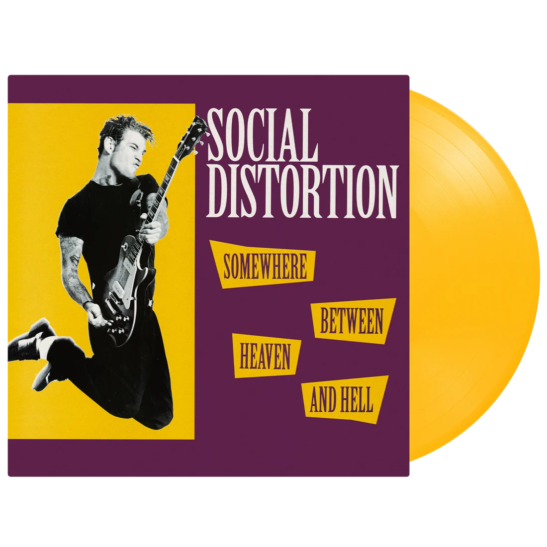 Social Distortion -  Somewhere Between Heaven & Hell  - 180 Gram/Yellow/Individually Numbered  - LP