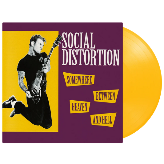Social Distortion -  Somewhere Between Heaven & Hell  - 180 Gram/Yellow/Individually Numbered  - LP