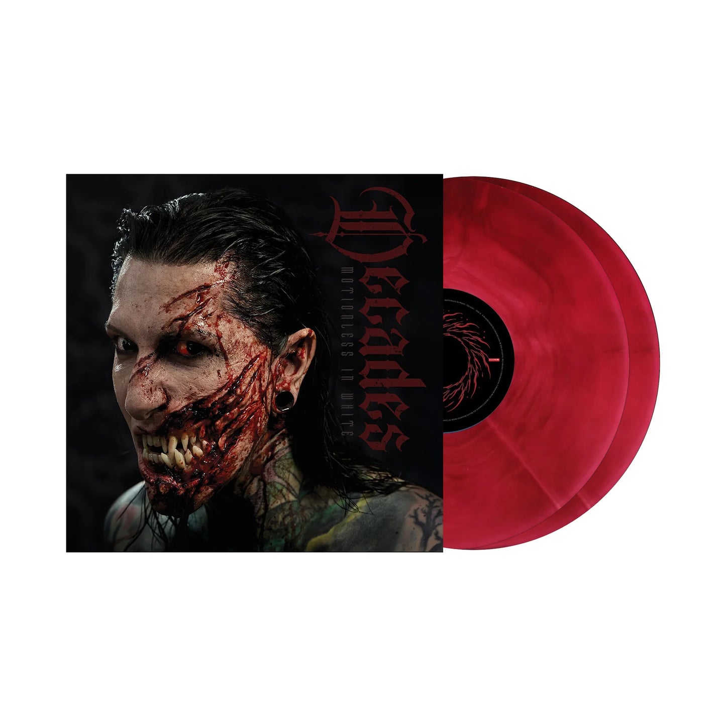Motionless in White - Decades - Black, Ruby & Tan Galaxy Vinyl - 2XLP