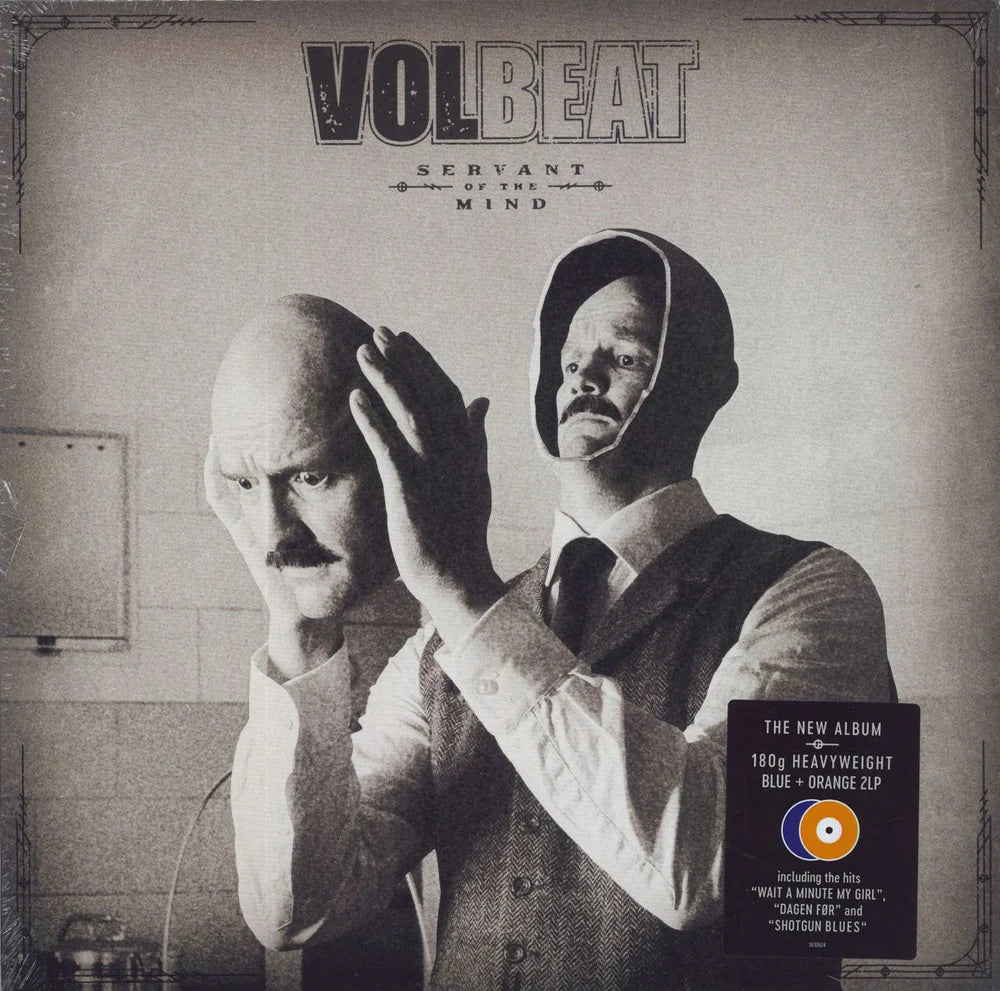 Volbeat – Servant Of The Mind - 180 Gram Orange n Blue Vinyl - 2XLP