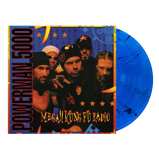 Powerman 5000 - Mega!! Kung Fu Radio - Blue n Black Vinyl - LP
