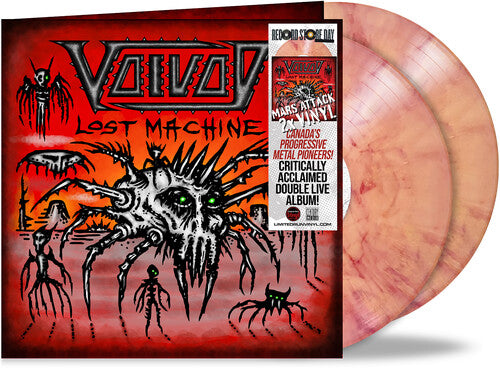 Voïvod – Lost Machine - Live - Orange/Strawberry Vinyl - Record Store Day 2025 - 2XLP