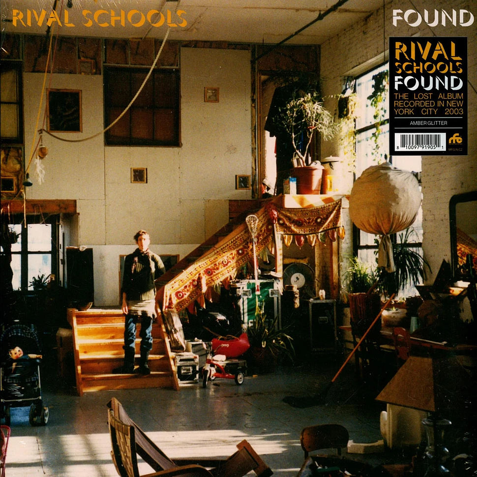 Rival Schools – Found - Amber Gkitter Vinyl - LP
