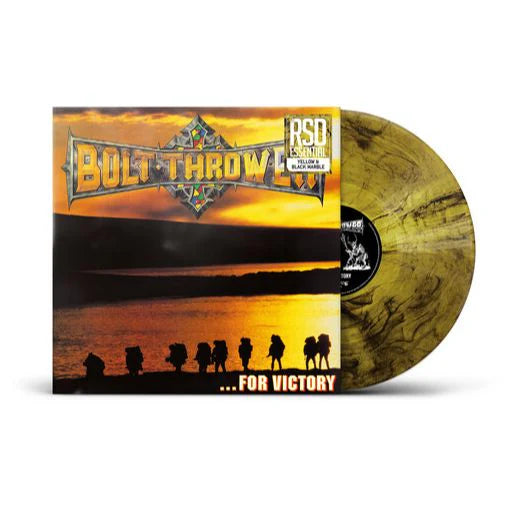 Bolt Thrower - ...For Victory  - RSD Essential Series  Yellow & Black Marble Vinyl - LP