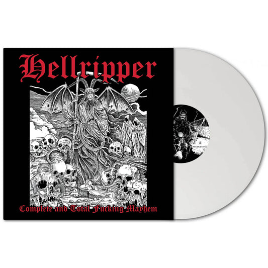Hellripper - Complete & Total Fucking Mayhem - White Vinyl - LP