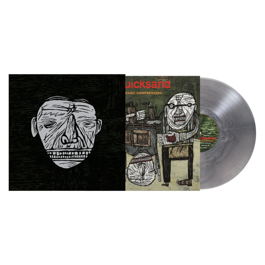 Quicksand  – Manic Compression - Delusional SIlver Vinyl (Deluxe Edition Slipcase n Poster)  - LP
