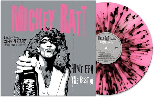 Mickey Ratt -  Ratt Era: The Best Of - Pink n Black Splatter - LP