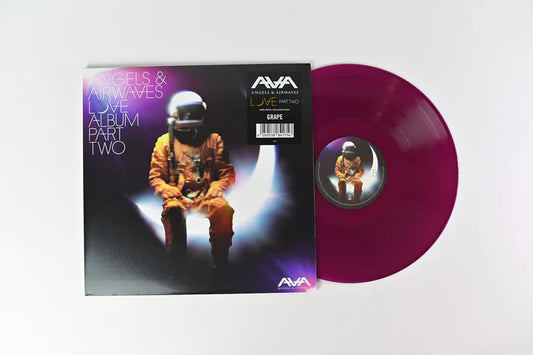 Angels & Airwaves - Love, Pt. 2 - Indie Exclusive Grape Vinyl - 2XLP (Out of Print) (Sealed w/Hype Sticker)