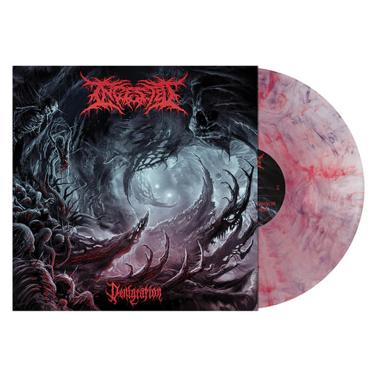 Ingested  - Denigration  - Hot Pink & Purple Smoke Vinyl  - LP