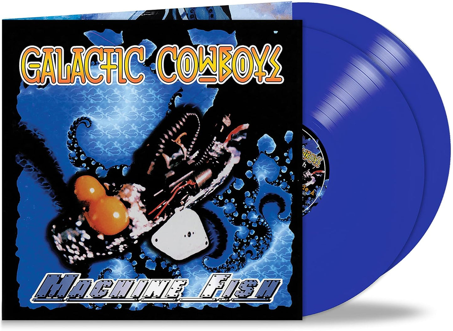 Galactic Cowboys  - Machine Fish / Feel the Rage - Blue Vinyl - 2XLP