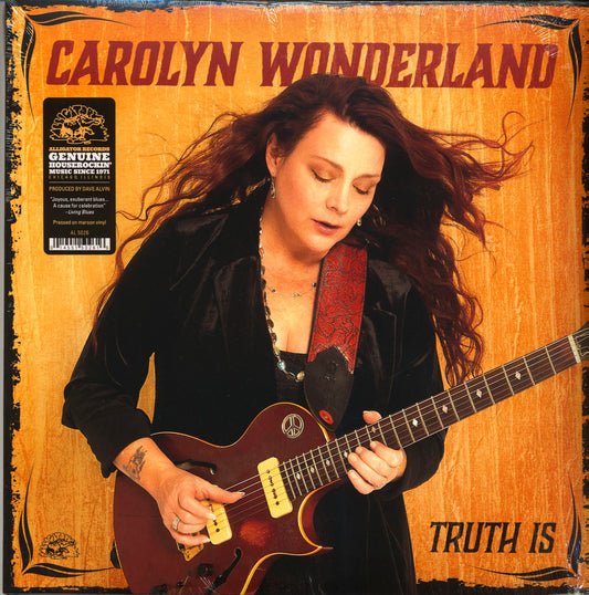 Carolyn Wonderland – Truth Is - Maroon Vinyl - LP