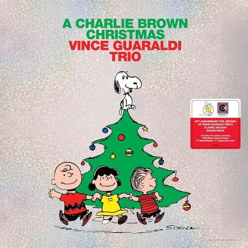 Vince Guaraldi Trio – A Charlie Brown Christmas - 60th Anniversary Silver Foil Holographic Cover - LP