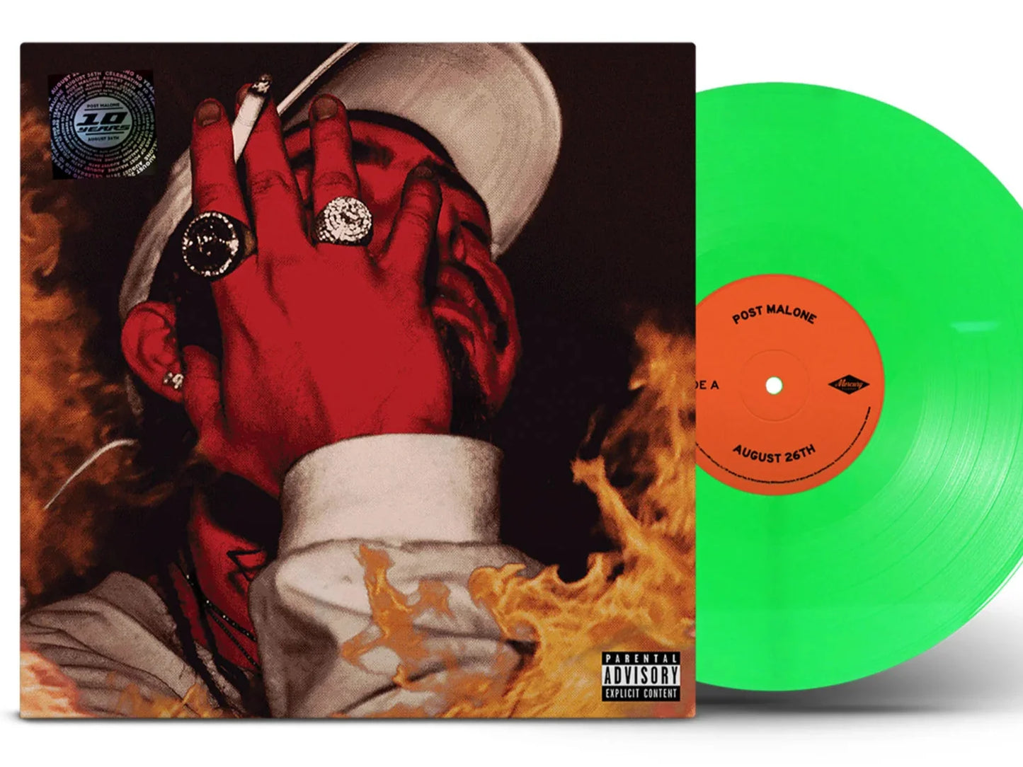 Post Malone -  August 26 - Indie Exclusive Green Leaf Vinyl - LP