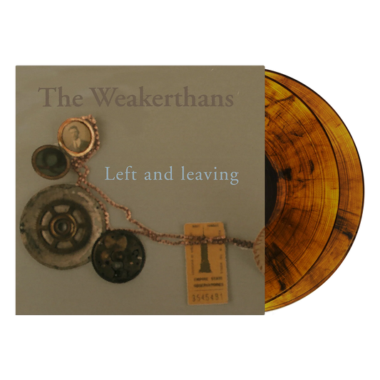 The Weakerthans ‎– Left And Leaving - Orange Smoke Vinyl - 2XLP