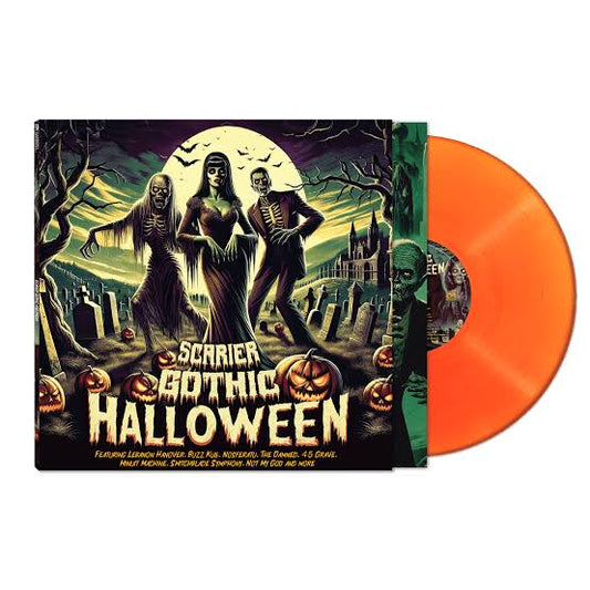 Various Artists - Scarier Gothic Halloween - Neon Orange Vinyl - LP
