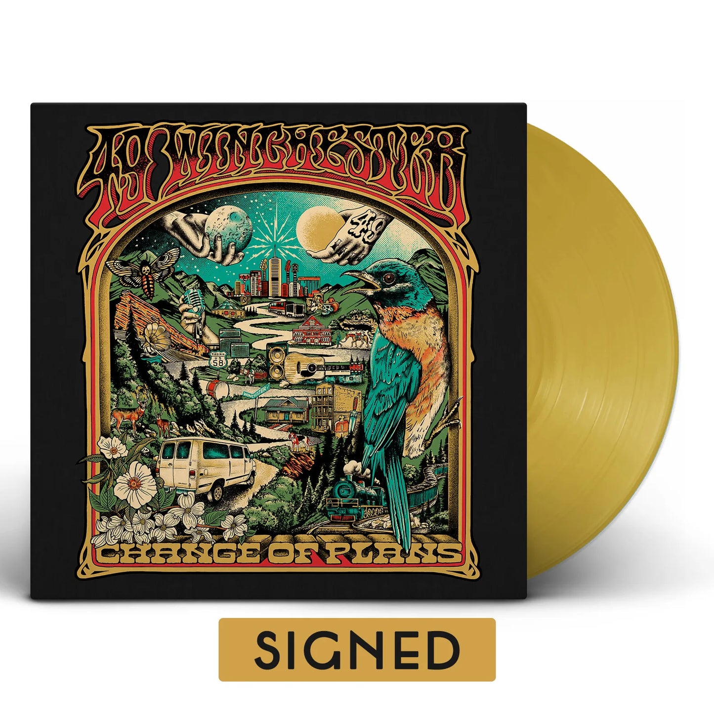 49 Winchester – Change Of Plans - Indie Exclusive Gold Vinyl - Autographed - LP