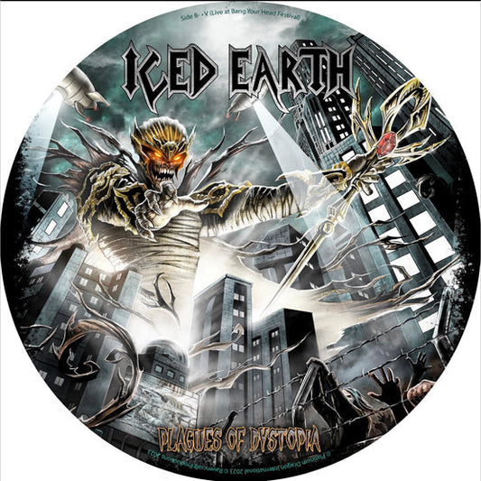 Iced Earth ‎– Plagues Of Dystopia - Record Store Day 2023 Limited Pic LP