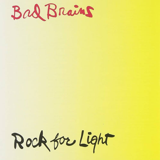 Bad Brains – Rock For Light - Indie Exclusive Yellow Vinyl - LP