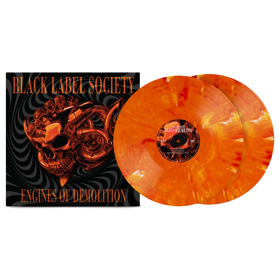 Black Label Society – Engines of Demolition  -  180 Gram Blood Orange Vinyl - 2XLP