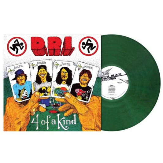 Dirty Rotten Imbeciles - 4 of a Kind - Poker Green Vinyl - LP