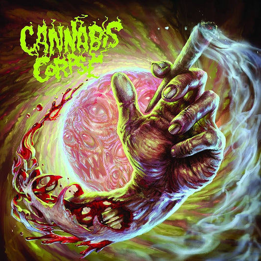 Cannabis Corpse ‎– Left Hand Pass - White Vinyl - LP