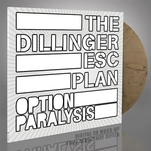Dillinger Escape Plan – Option Paralysis - Gold n Black Marble Vinyl - LP