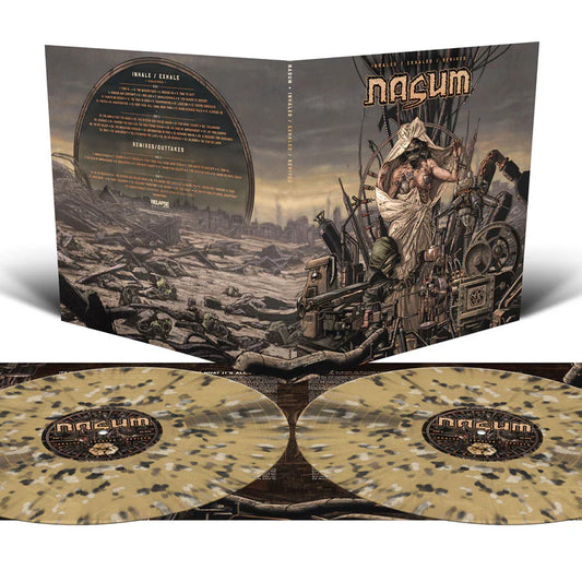 Nasum - Inhaled / Exhaled / Revived - Translucent Gold Splatter - 2XLP