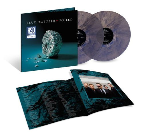 Blue October - Foiled - RSD Essential Series Galaxy Blue Vinyl - 2XLP