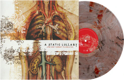 A Static Lullaby ...and Don't Forget to Breathe - Red n Black Smoke Vinyl - LP