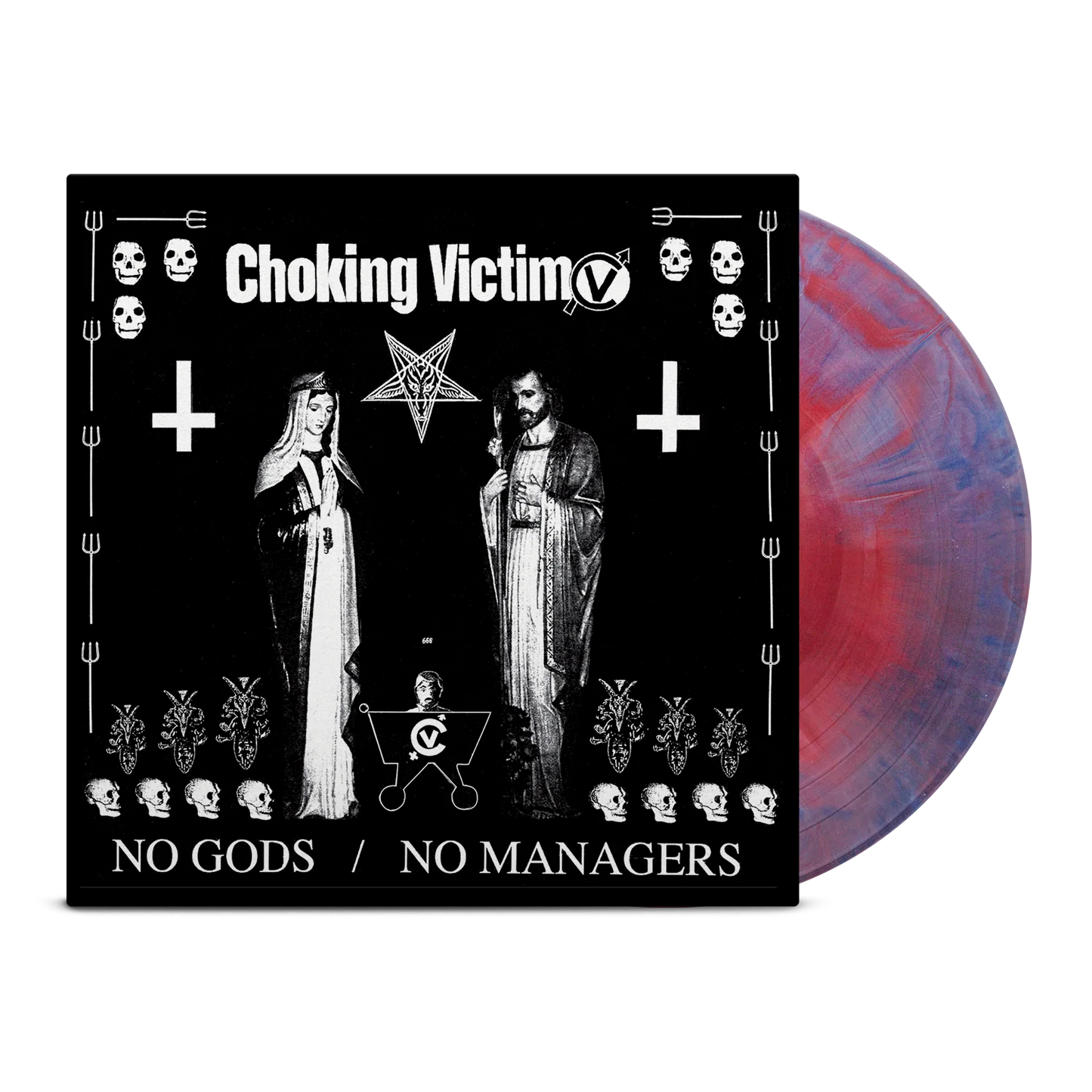Choking Victim ‎– No Gods / No Managers - Limited Color Vinyl  - LP
