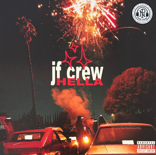 Just Friends  ‎– Hella - Glow in Dark W/ Black Splatter - LP