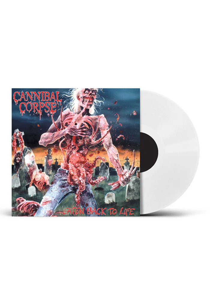 Cannibal Corpse  - Eaten Back To Life - UK Exclusive White Vinyl - LP