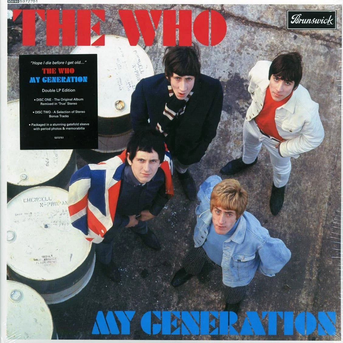 The Who ‎– My Generation - 2XLP