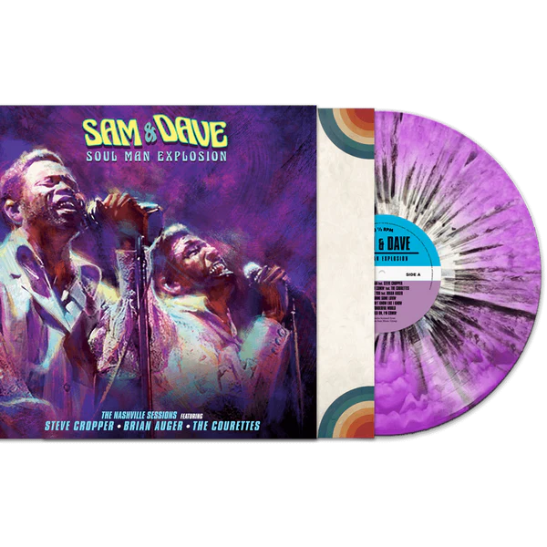 Sam & Dave ‎– Soul Man Explosion - Purple Haze Splatter - LP