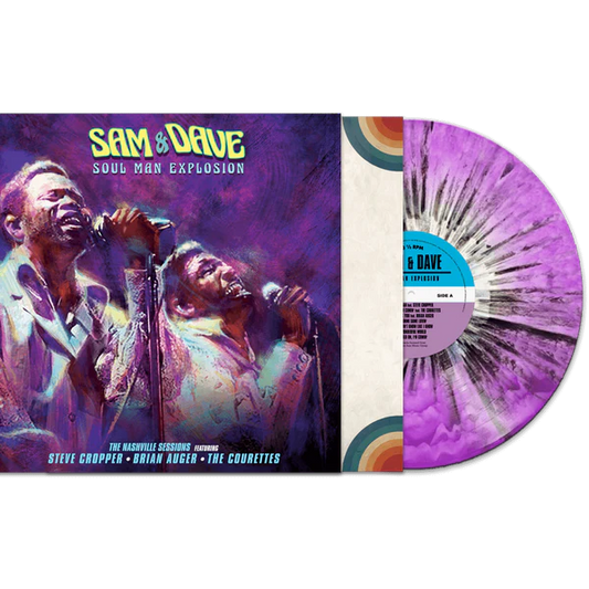Sam & Dave ‎– Soul Man Explosion - Purple Haze Splatter - LP