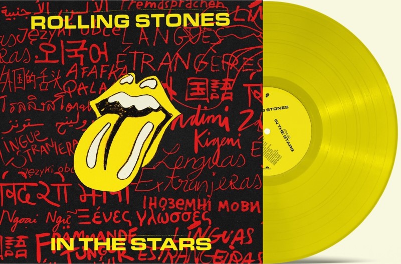 Rolling Stones -  In The Stars  - Yellow Vinyl -  10"