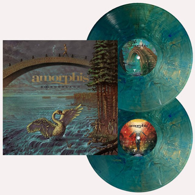 Amorphis - Borderland - Green n Blue Indie Exclusive - 2XLP