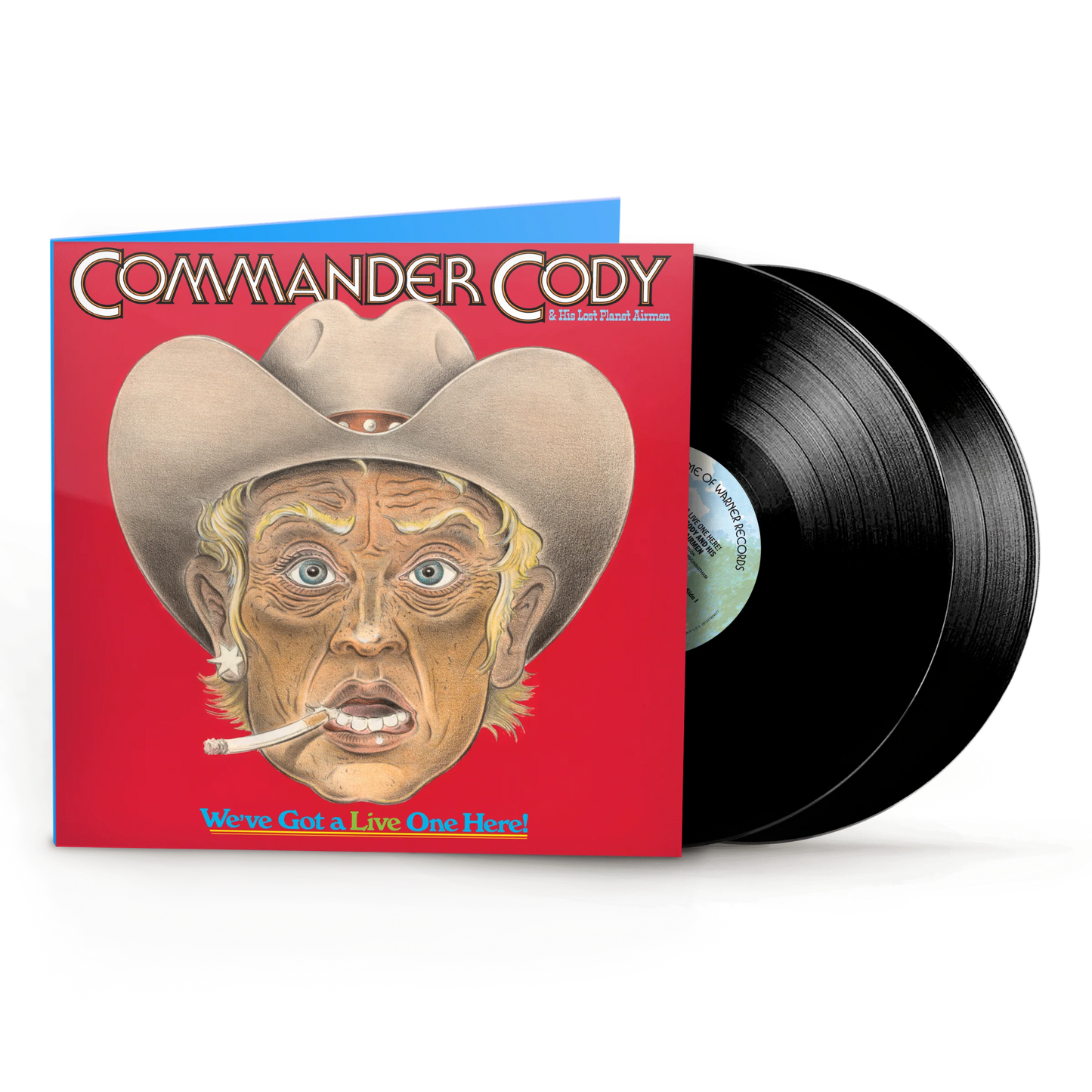 Commander Cody & His Lost Planet Airmen – We've Got A Live One Here! -Indie Exclusive -2XLP
