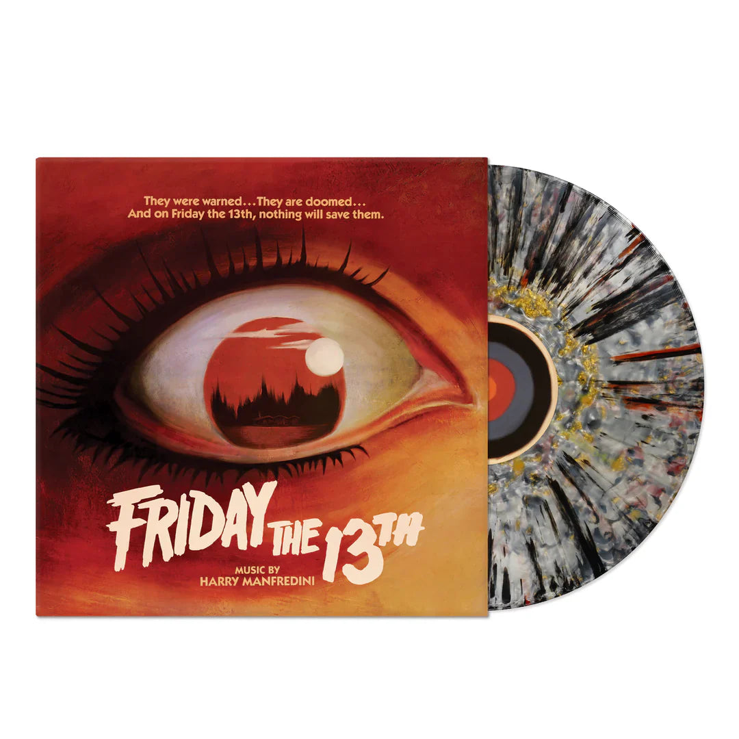 Friday The 13th (Original Sountrack) - Silver Red Black and Gold Splatter - LP