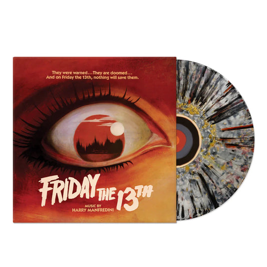 Friday The 13th (Original Sountrack) - Silver Red Black and Gold Splatter - LP
