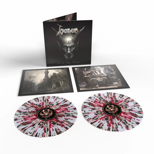 Venom - Into The Oblivion - Clear Red + Black Splatter Indie Exclusive - 2XLP